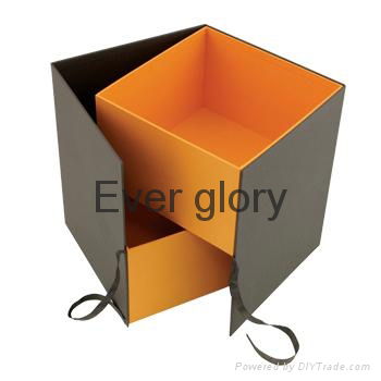 paperboard rigid gift box for chocolate packaging