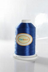 100% Polyester Embroidery Thread 