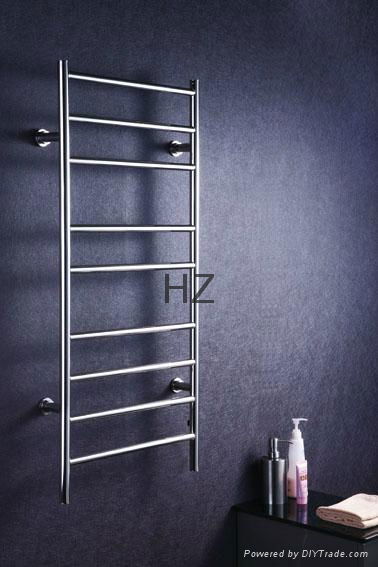 wall mounted stainless steel electric heated towel rail