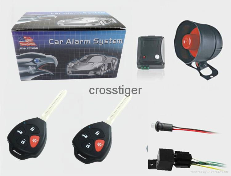 manufacture car alarm system with central locking system full function 