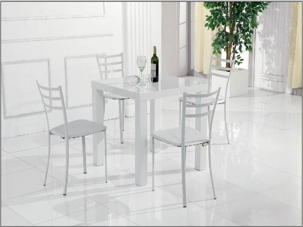 Home Furnitur MDF and High Gloss Dining Table 3