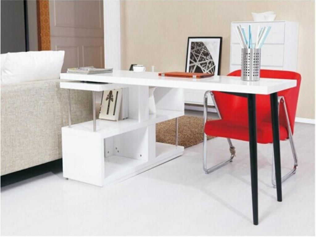  High Gloss Office Desk Working MDF Table 3