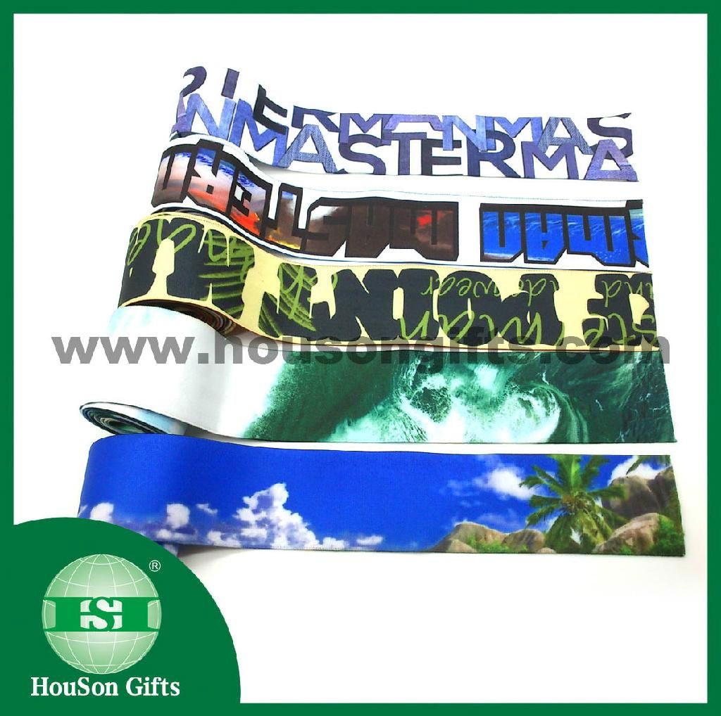 Custom print elastic band for underwear 4