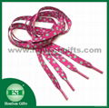 Custom color print shoelace wholesale 4