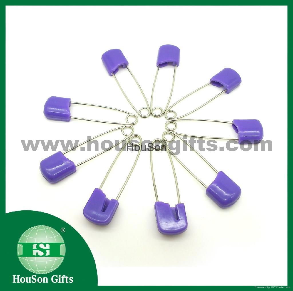 Plastic head safety pin 3