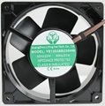 Low noise high temperature cooling fanYE12038B230HW