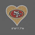 Iron On San Francisco Giants &49er  Rhinestone Transfers for tshirts 3