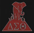 Delta Sigma Theta rhinestone transfer for tshirt 5