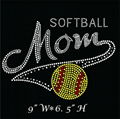  the real Football Mom Rhinestone Transfer fro tshirt 5