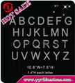 alphabet - style2 - Rhinestone Transfer 1