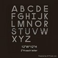 alphabet - style2 - Rhinestone Transfer 2