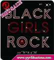 Black Girls Rock Hotfix Motif Rhinestone Transfer 3