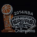 SPURS hotfix rhinestone transfers-1