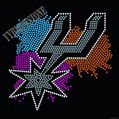 SPURS hotfix rhinestone transfers-1 1