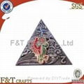 Fashion hot sale  metal badge 3