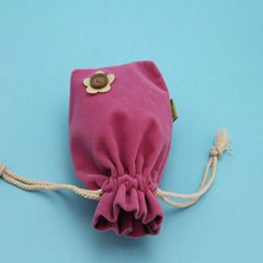 OEM Manufacture Promotional Small Drawstring Velvet Gift Bags Exporter