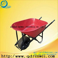 plastic power wheel barrow for construction and farm