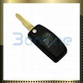 Chevrolet 2 button foldable car key shell 1