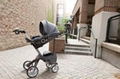 Brand New Stokke Xplory Newborn Stroller - Beige Melange 1