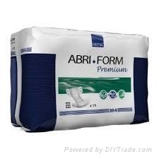 Grade A Abri-Form M4 Adult Diapers (formerly XPlus), Medium, 42 per case