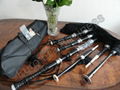 scottish rosewood bagpipe full size with free accessories 3