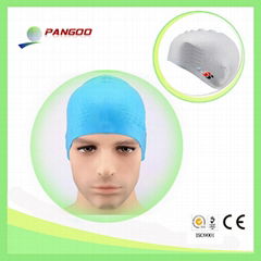 silicone swim cap colorful swiming hat 