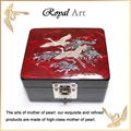 Luxury Jewelry Box with Mother of pearl