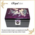 Luxury Jewelry Box with Mother of pearl inlaid; CL-92  1