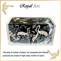 Luxury Jewelry Box with Mother of pearl inlaid; DO-132  1