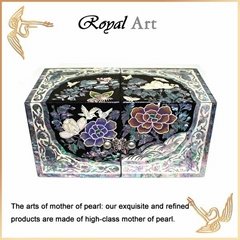 Luxury Jewelry Box with Mother of pearl inlaid; DO-136 