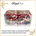 Luxury Jewelry Box with Mother of pearl