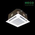 Compact Multi Flow Ceiling Mounted Cassette fan coil unit 3