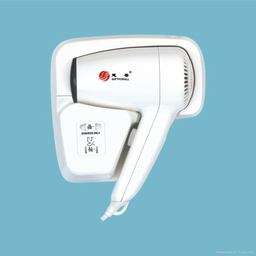 Hot sale and good quality wall mounted hair dryer  2