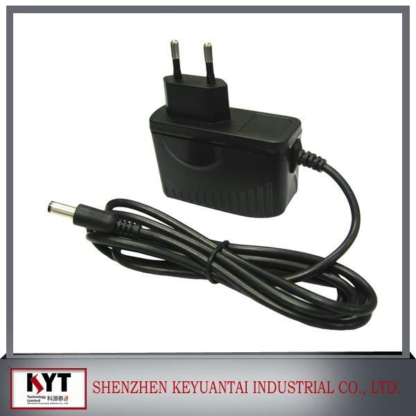 12W wall mounted adapter phone charger with cable 