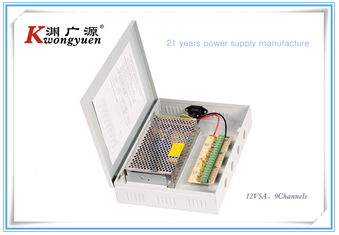 YGY TX-02 Centralized 12V 5A 9 CH Power Supply for CCTV camera 
