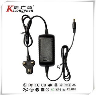  YK-02  desktop 100V-240V ac 12V1A dc power supply for CCTV camera with 110