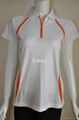 sports polo with top