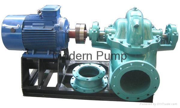 Single stage double suction split case pump 2