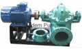 Single stage double suction split case pump 2