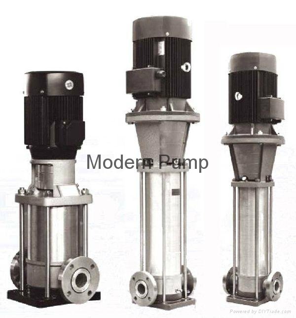 Vertical multistage centrifugal pump 2