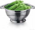 German Colander with Lady Finger Cutting