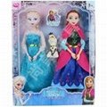 New Disney Frozen Princesses Elsa Anna Olaf Snowman Set Playset 12 Inces dolls 