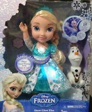 New Disney Frozen Snow Glow Elsa Princess Doll Dress Lights Up & Sings Let It G