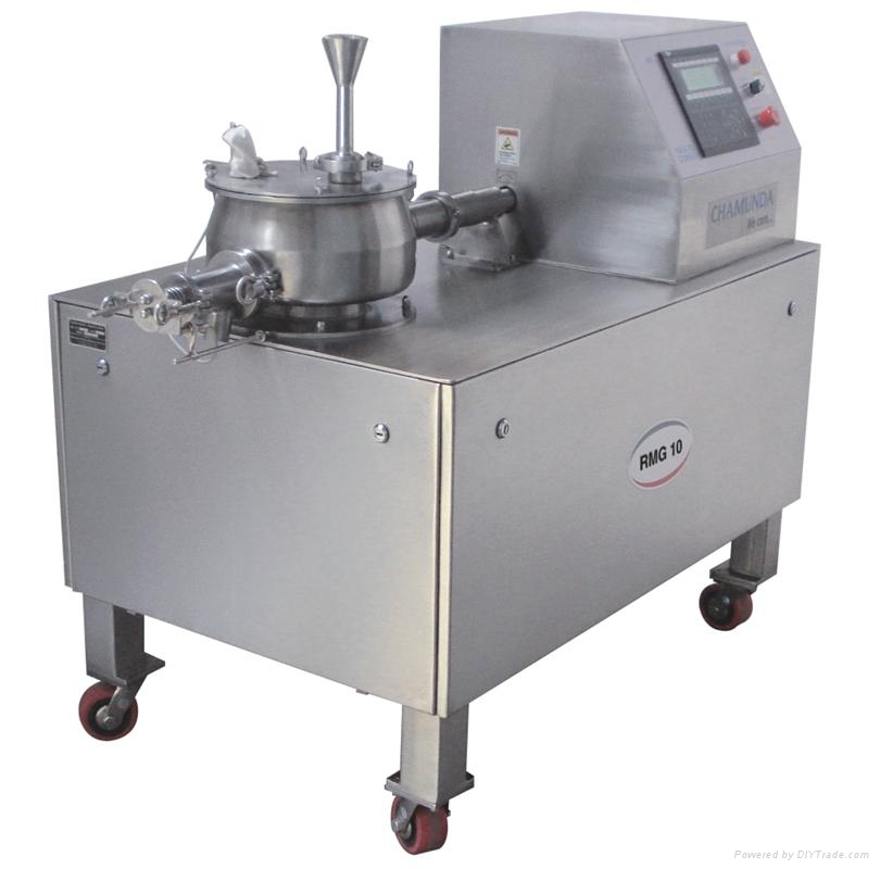 Lab High Shear Mixer Mini Rapid Mixer Granulator GMP Model (India
