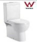 European ceramic water closet hotel used washdown two pieces toilet bowl(WDS99)