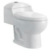 Popular water saving bathroom toilet bowl jet siphonic one piece toilet(WDS14)