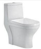 European ceramic bathroom flush toiletjet siphonic one piece toilet(WDS19)