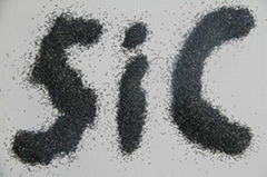 black  silicon carbide powder as refractory material