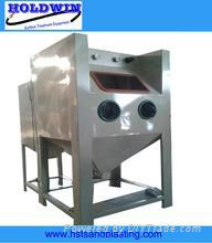 Big type Dry beads sand blasting cabinet 