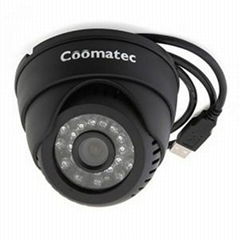 Coomatec DVRCam Micro SD Card DVR CCTV Dome Camera C802